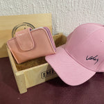 Duo Dama Gorra + Billetera Tapa + Caja