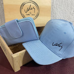 Duo Dama Gorra + Billetera Tapa + Caja