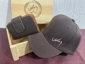 Duo Dama Gorra + Billetera Tapa + Caja