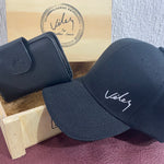 Duo Dama Gorra + Billetera Tapa + Caja
