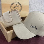 Duo Dama Gorra + Billetera Tapa + Caja